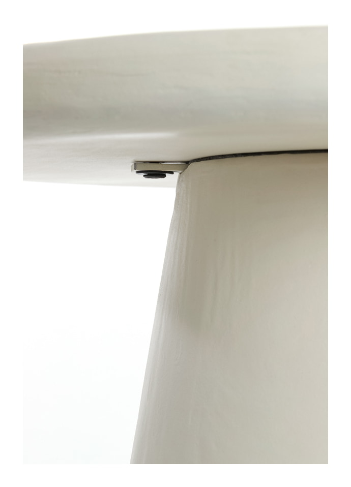 Light & Living Ronde Salontafel 'Kulona' 70cm, kleur Crème