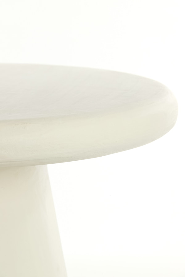 Light & Living Ronde Salontafel 'Kulona' 70cm, kleur Crème