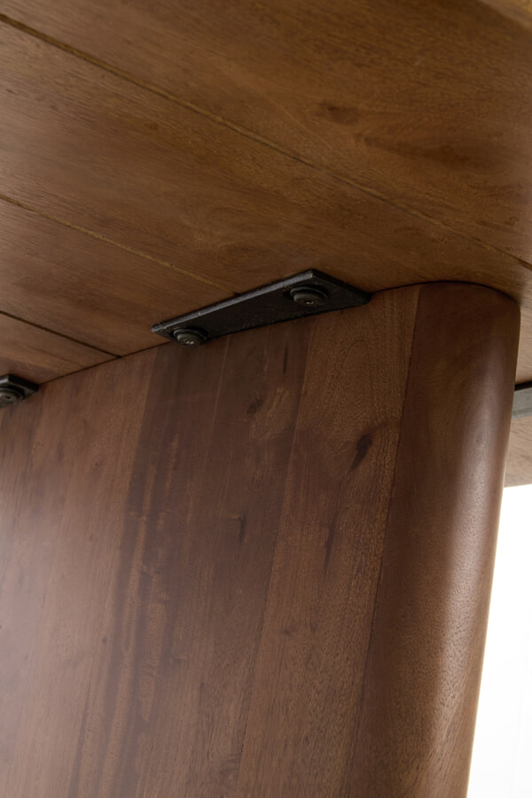 Light & Living Deens Ovale Eettafel 'Aymara' Hout, 240 x 100cm