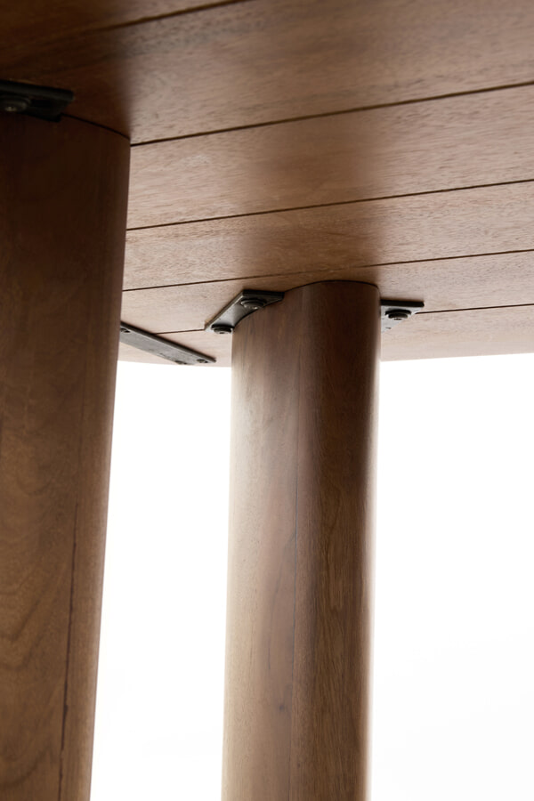 Light & Living Deens Ovale Eettafel 'Aymara' Hout, 240 x 100cm