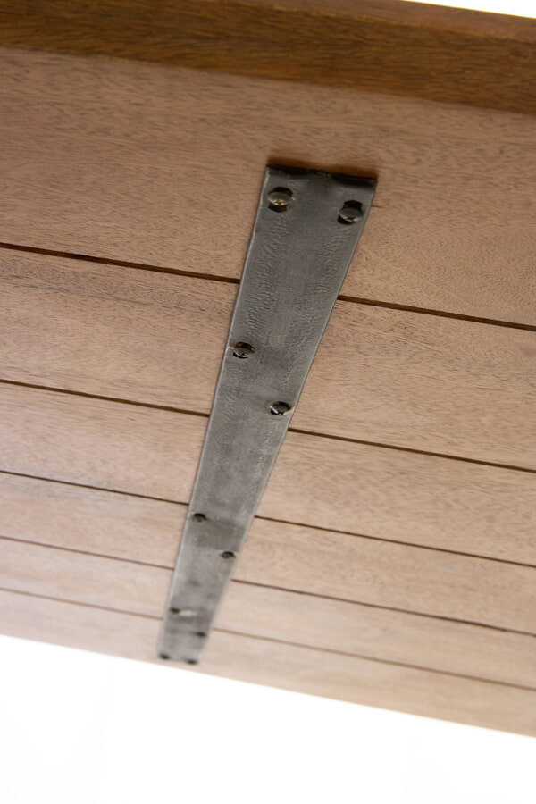 Light & Living Deens Ovale Eettafel 'Aymara' Hout, 240 x 100cm