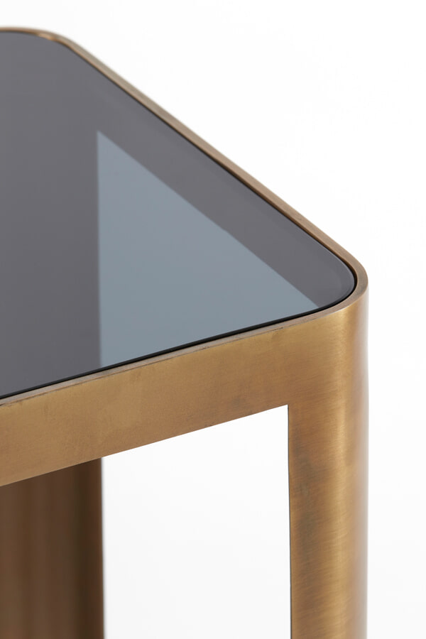 Light & Living Bijzettafel 'Oxe' Set van 2 stuks, kleur Antiek Brons