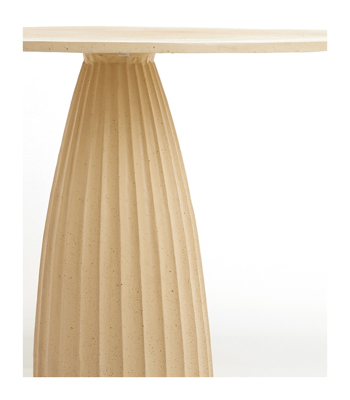 Light & Living Ronde Eettafel 'Veglia' 120cm, kleur Mat Zand