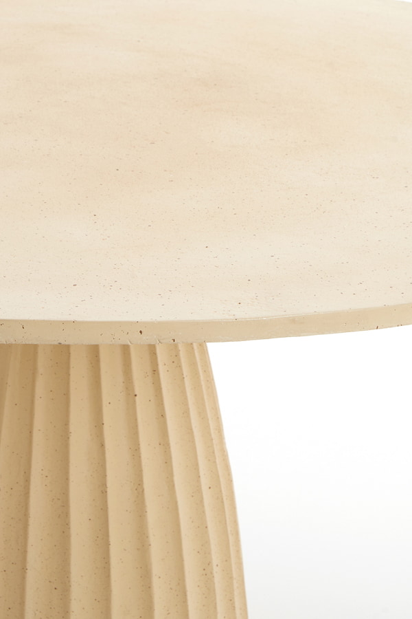 Light & Living Ronde Eettafel 'Veglia' 120cm, kleur Mat Zand