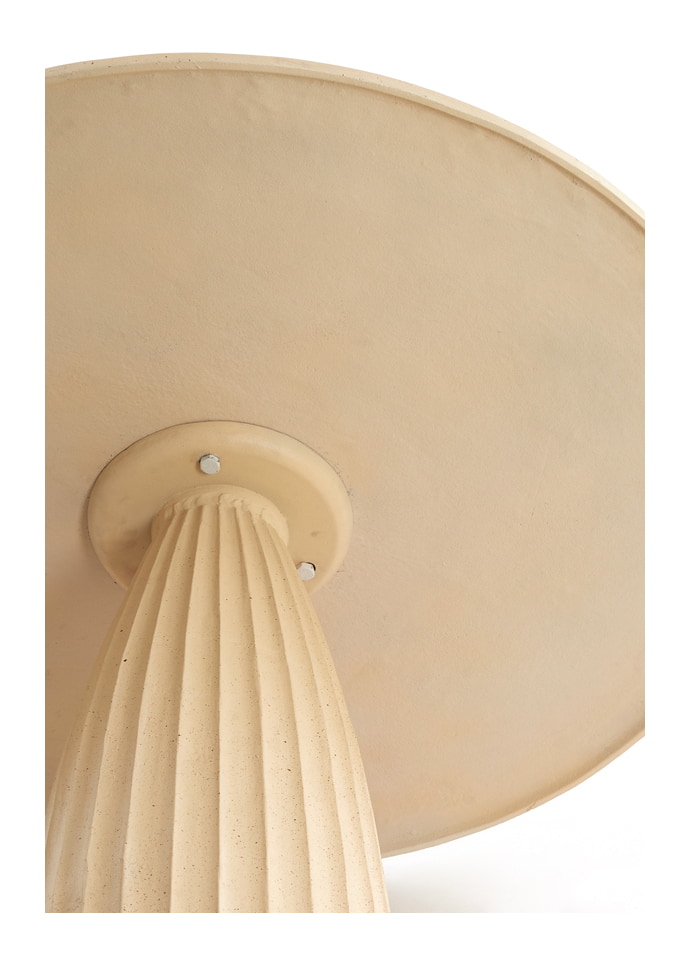 Light & Living Ronde Eettafel 'Veglia' 120cm, kleur Mat Zand