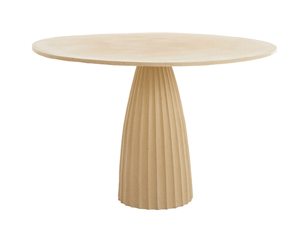 Light & Living Ronde Eettafel Veglia 120cm - Mat Zand