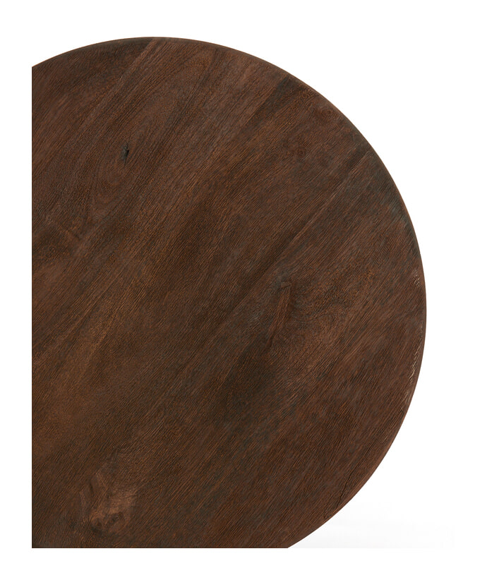Light & Living Bijzettafel 'Mirto' Mangohout, 40cm, kleur Bruin