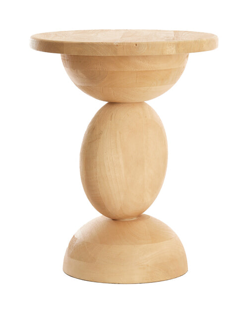 Light & Living Bijzettafel 'Mirto' Mangohout, 40cm