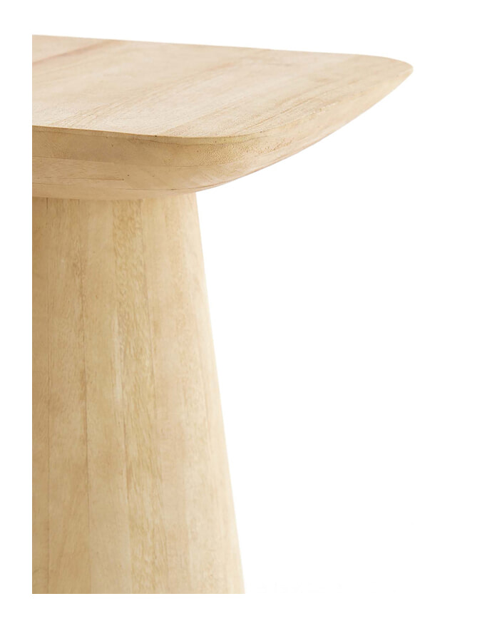 Light & Living Bijzettafel 'Dego' Mangohout, 45 x 45cm, kleur Naturel