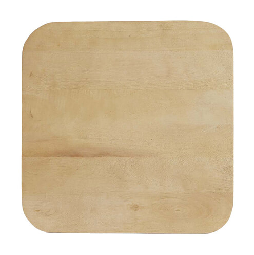 Light & Living Bijzettafel 'Dego' Mangohout, 45 x 45cm, kleur Naturel