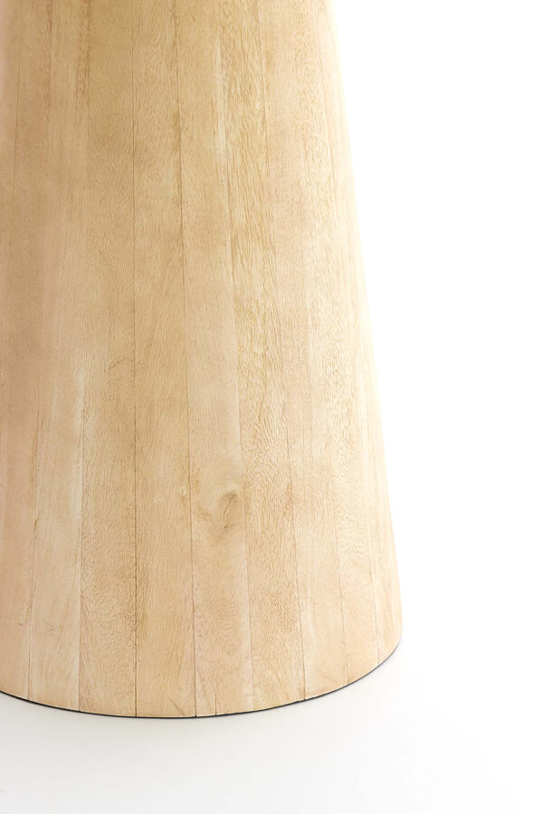 Light & Living Bijzettafel 'Dego' Mangohout, 45 x 45cm, kleur Naturel