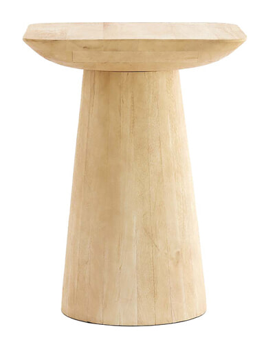 Light & Living Bijzettafel 'Dego' Mangohout, 45 x 45cm, kleur Naturel