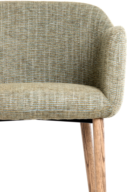 Light & Living Eetkamerstoel 'Blaine' kleur Groen