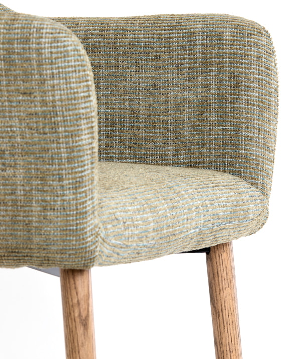 Light & Living Eetkamerstoel 'Blaine' kleur Groen