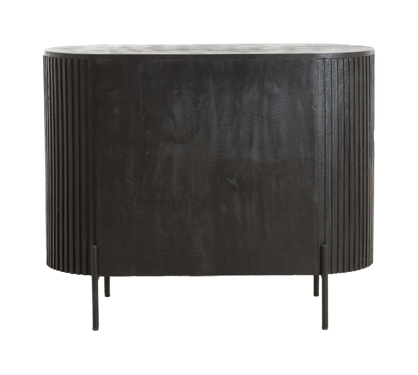 Light & Living Dressoir 'Dumosi' Mangohout, 100cm, kleur Mat Zwart