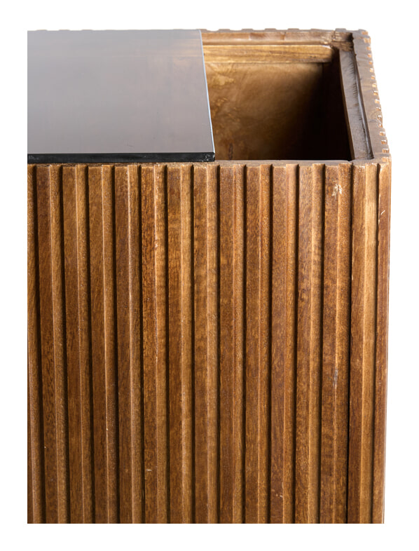 Light & Living Zuil 'Gatura' Mangohout, 60cm hoog, kleur Bruin