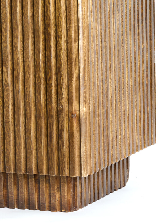 Light & Living Zuil 'Gatura' Mangohout, 60cm hoog, kleur Bruin