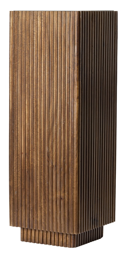 Light & Living Zuil 'Gatura' Mangohout, 100cm, kleur Bruin