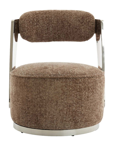 Light & Living Fauteuil 'Kemena' kleur Grijs/Bruin