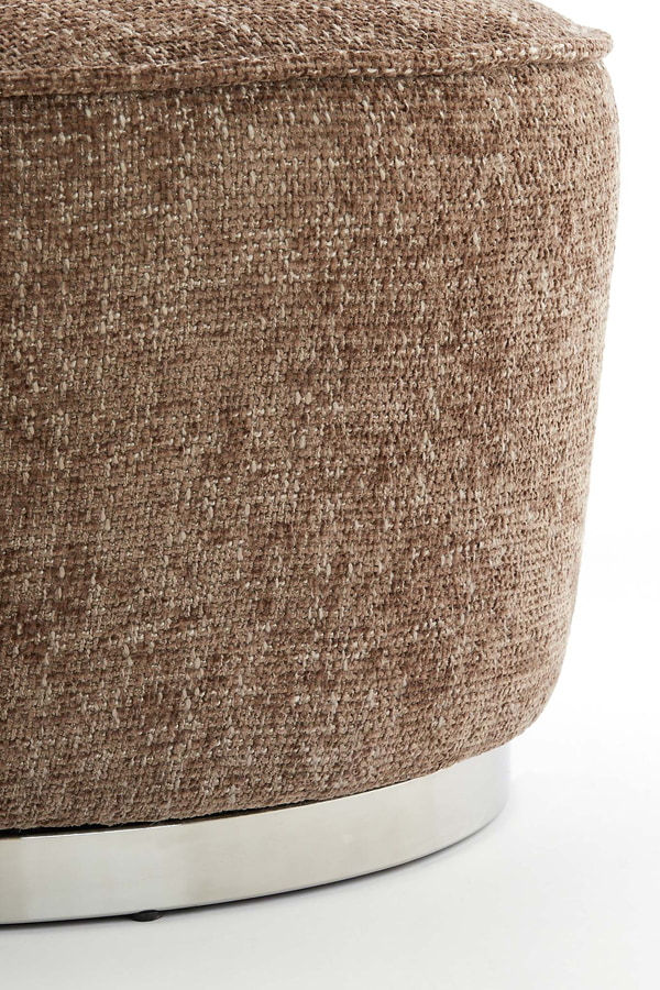Light & Living Fauteuil 'Kemena' kleur Grijs/Bruin