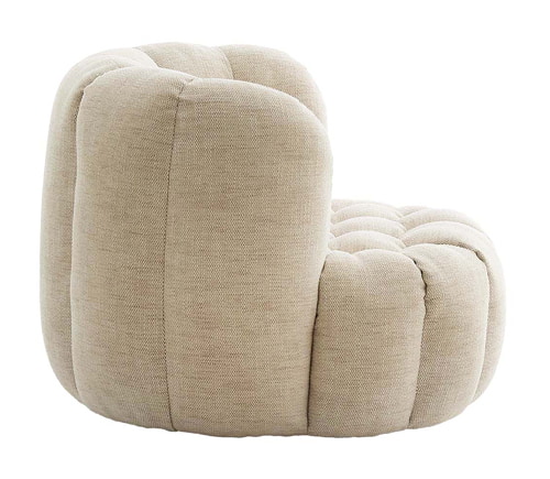 Light & Living Draaifauteuil 'Amara' kleur Crème