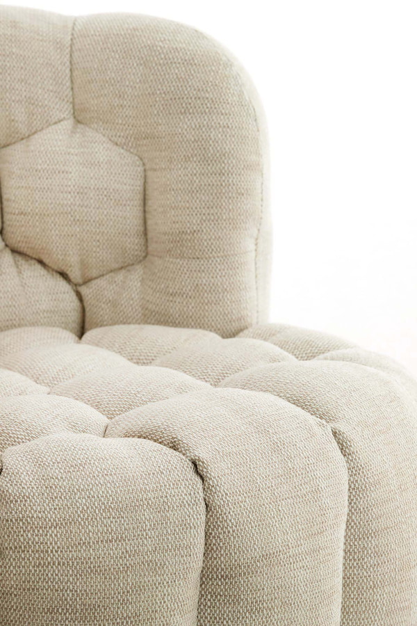 Light & Living Draaifauteuil 'Amara' kleur Crème
