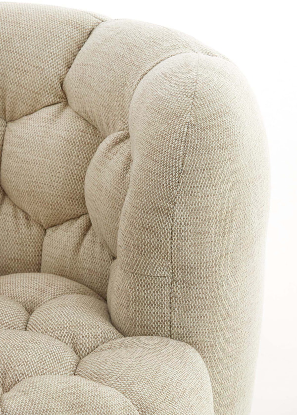 Light & Living Draaifauteuil 'Amara' kleur Crème