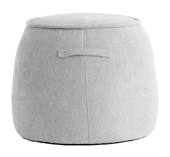 Light & Living Poef 'Sibiu' 50cm, kleur Zand