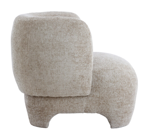 Light & Living Fauteuil 'Zenica' kleur Lichtbruin