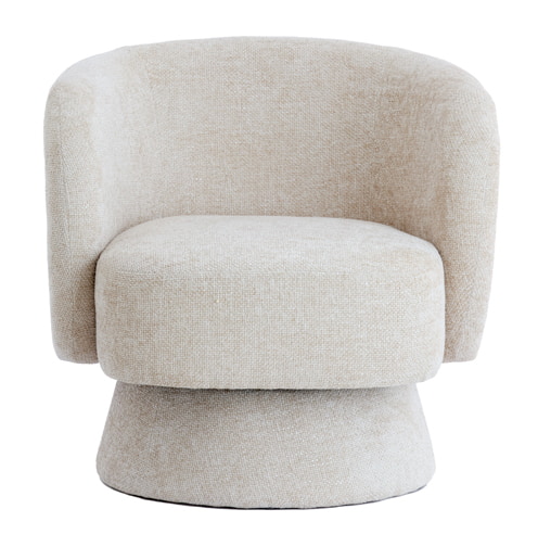 Light & Living Draaifauteuil 'Turda' kleur Beige
