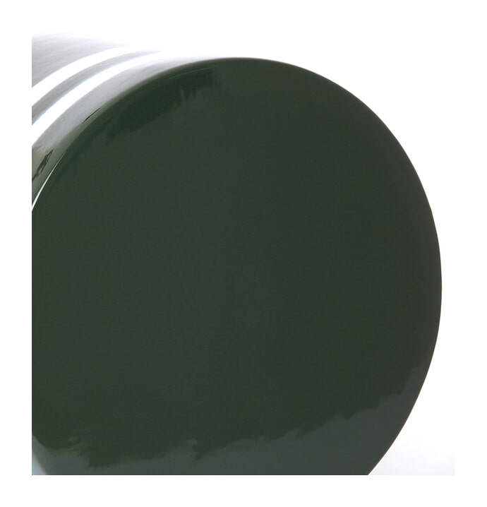 Light & Living Bijzettafel 'Mooca' Keramiek, 42cm, kleur Donkergroen