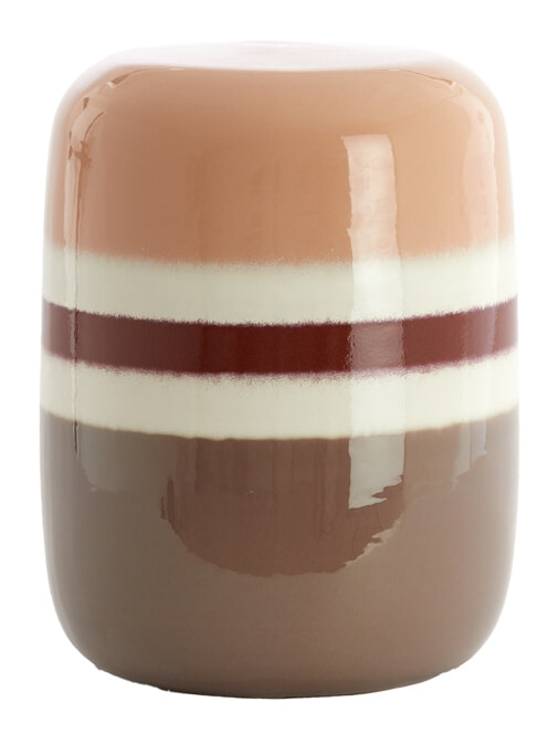 Light & Living Bijzettafel 'Franca' Keramiek, kleur Perzik