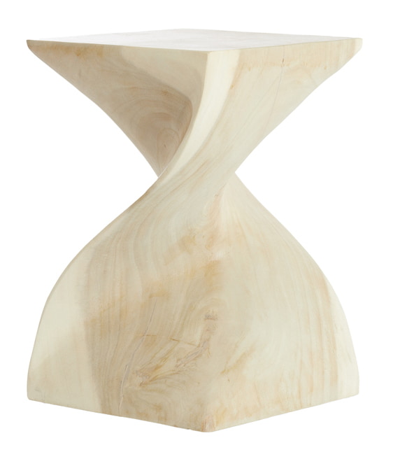 Light & Living Bijzettafel 'Muhan' 30 x 30cm, kleur Naturel