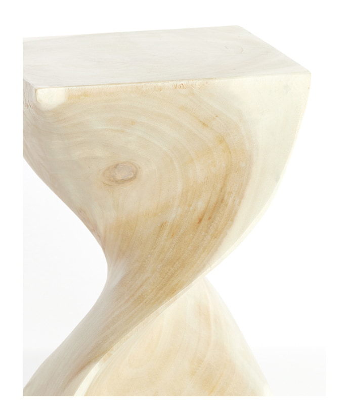 Light & Living Bijzettafel 'Muhan' 30 x 30cm, kleur Naturel