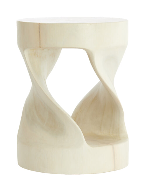 Light & Living Bijzettafel 'Lovago' 35cm, kleur Naturel