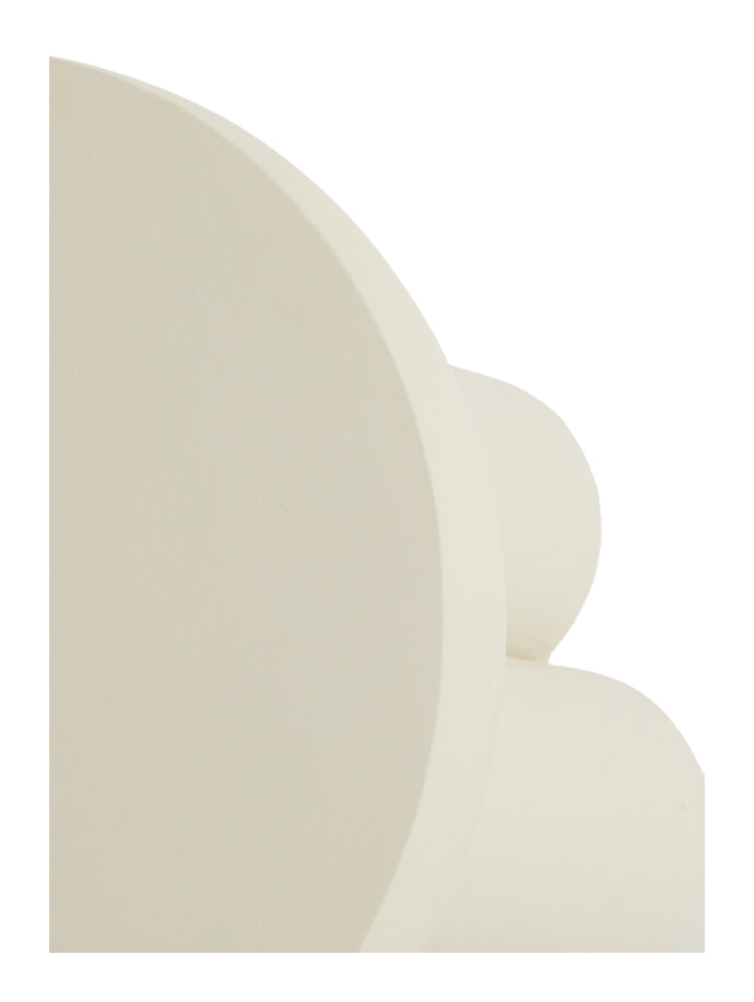 Light & Living Bijzettafel 'Mizuho' 50cm, kleur Crème