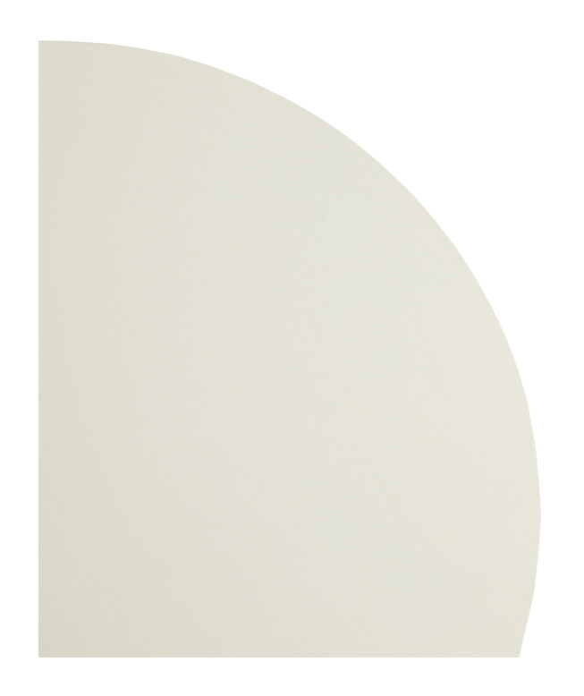 Light & Living Ronde Eettafel 'Mizuho' 130cm, kleur Crème