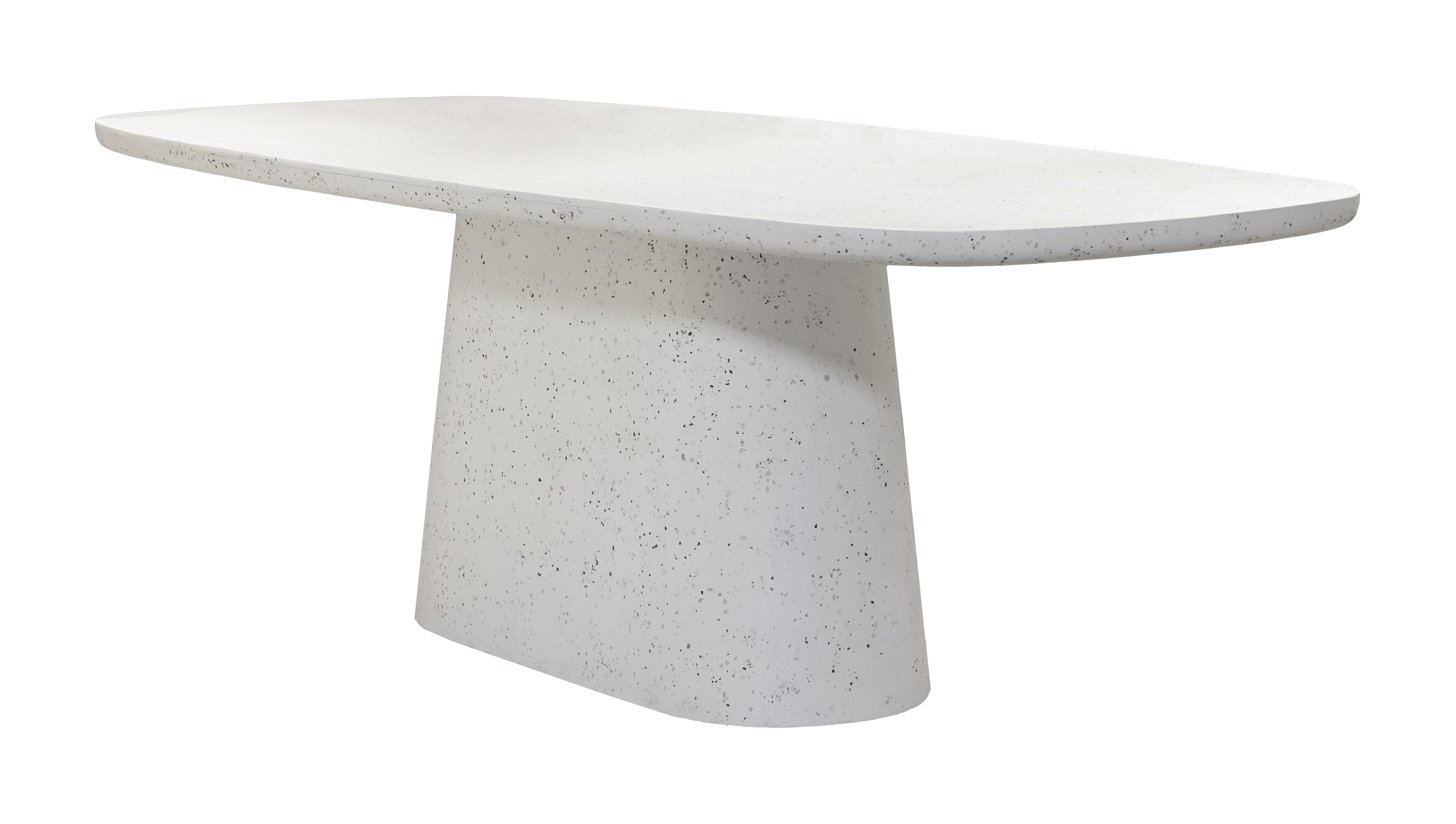 Light & Living Deens Ovale Eettafel 'Hamura' Terrazzo, 220 x 105cm