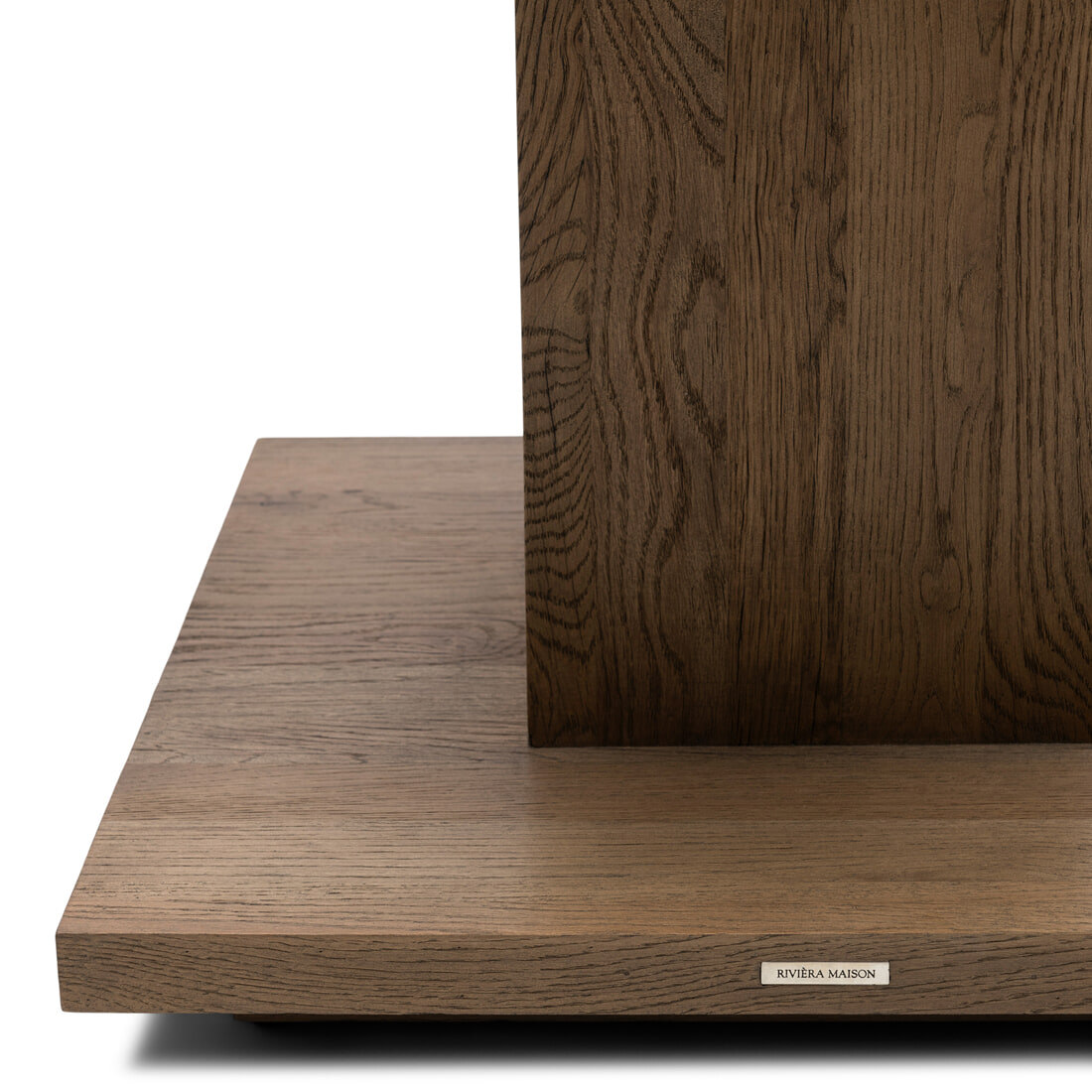 Rivièra Maison Bijzettafel 'Vermont' Eikenhout, 60 x 60cm