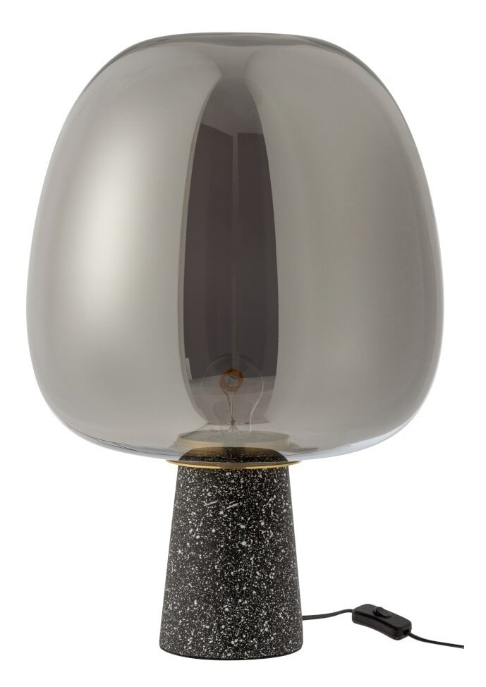 J-Line Tafellamp 'Livina' kleur Zilver