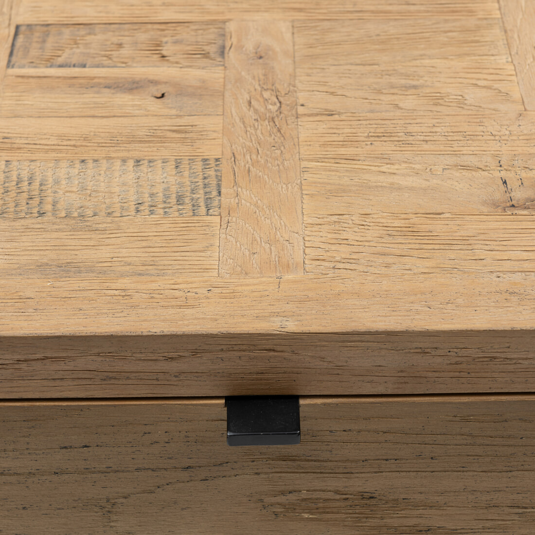 Rivièra Maison Nachtkastje 'Fraser Island' Eikenhout, Met 1 lade