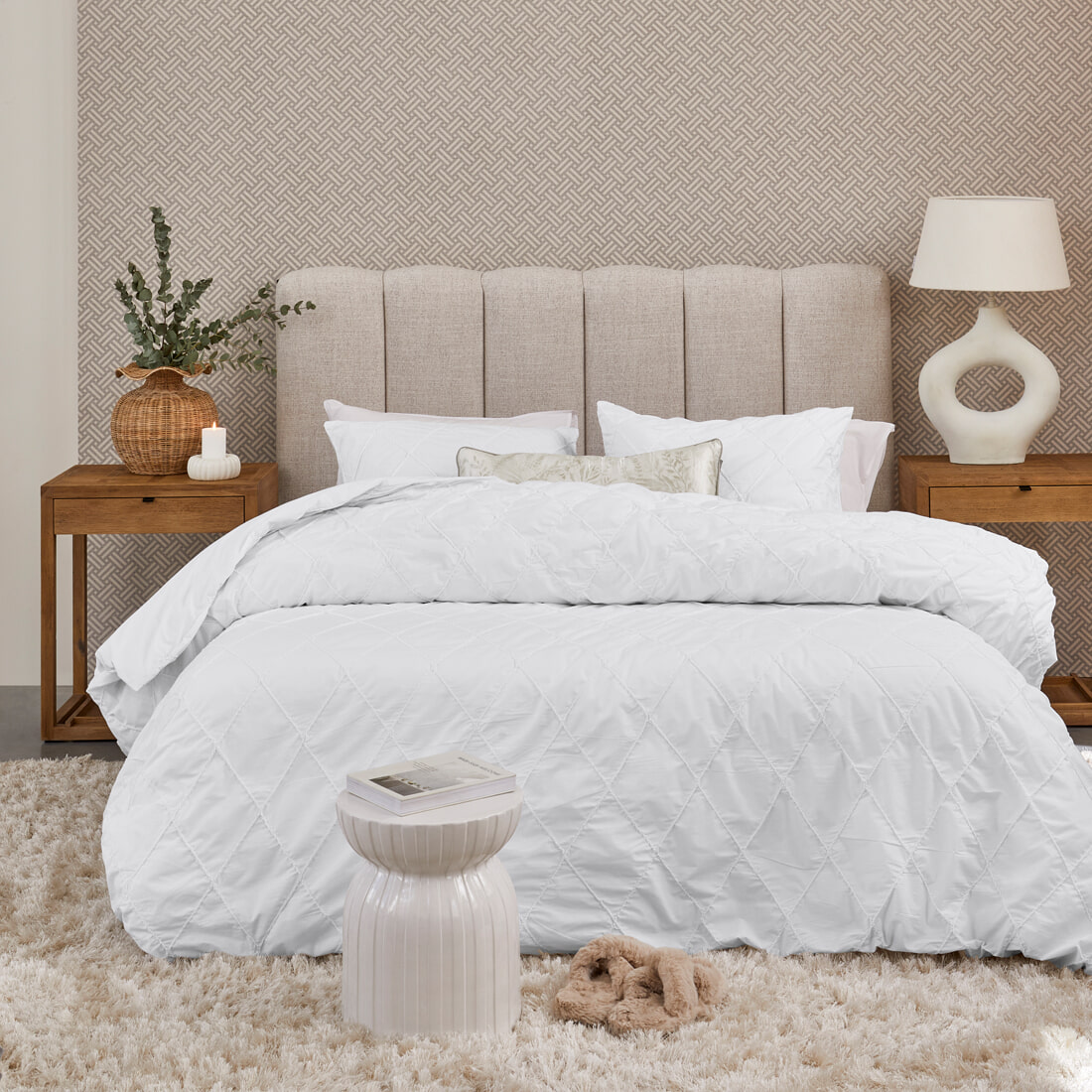 Rivièra Maison Nachtkastje 'Fraser Island' Eikenhout, Met 1 lade