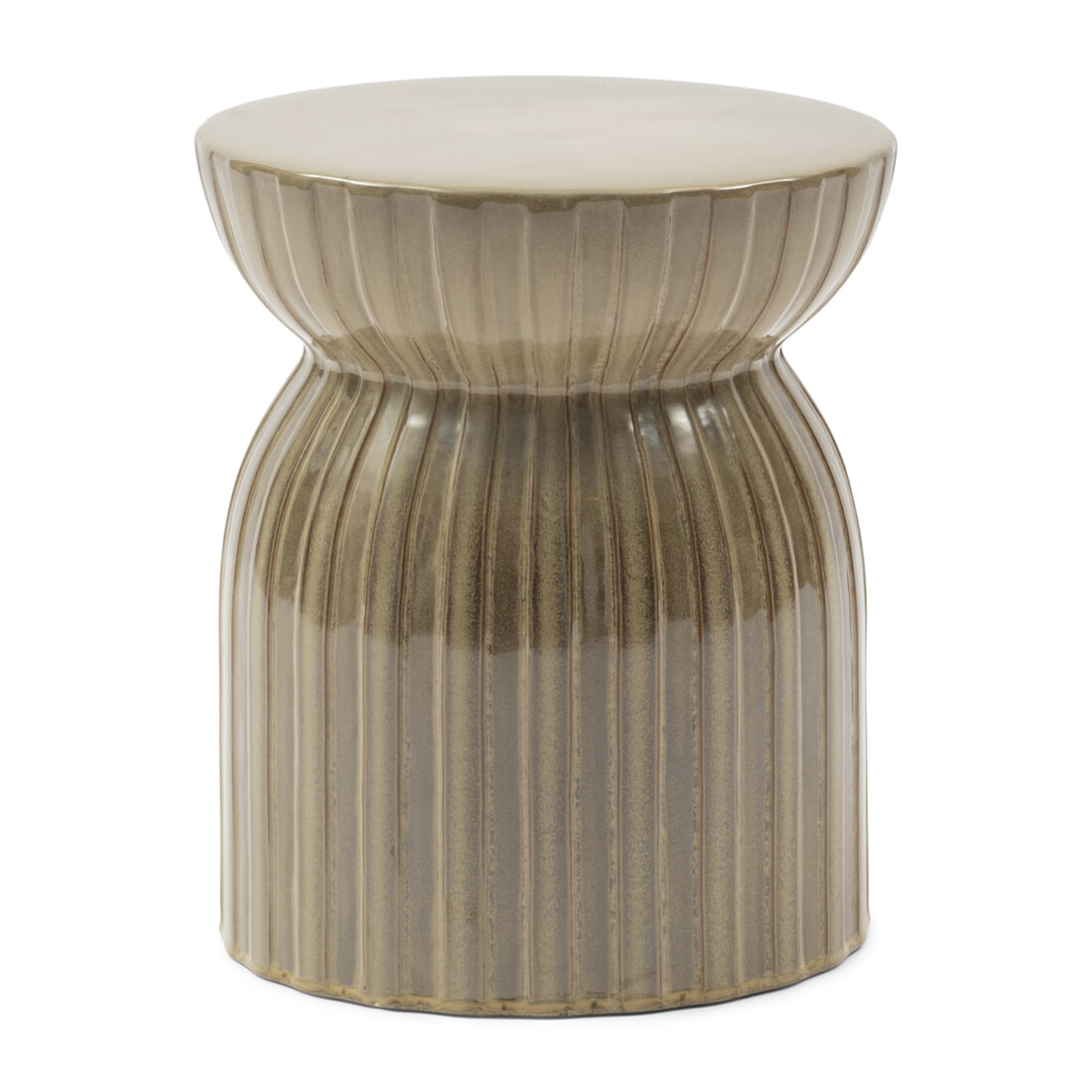 Rivièra Maison Bijzettafel 'Sintra' Keramiek, kleur Urban Olive