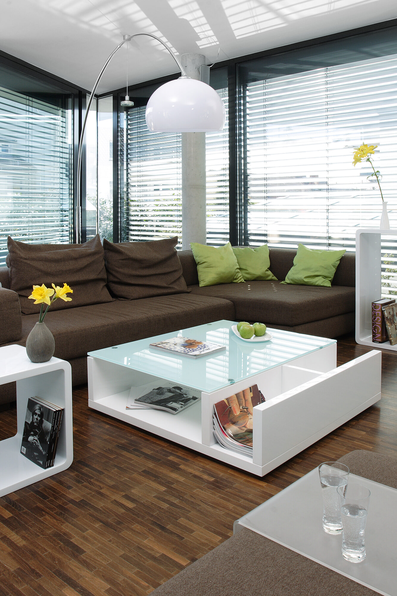 Artistiq Salontafel 'Keyetta' 100 x 100cm, kleur Wit