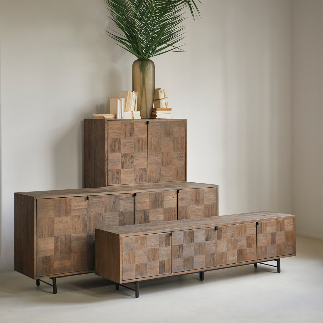 Rivièra Maison TV-meubel 'Mac Arthur Park' Eikenhout, 200cm