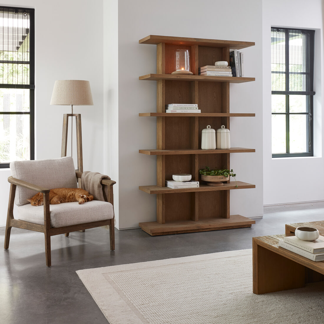 Rivièra Maison Wandkast 'Vermont' Eikenhout, 200 x 120cm