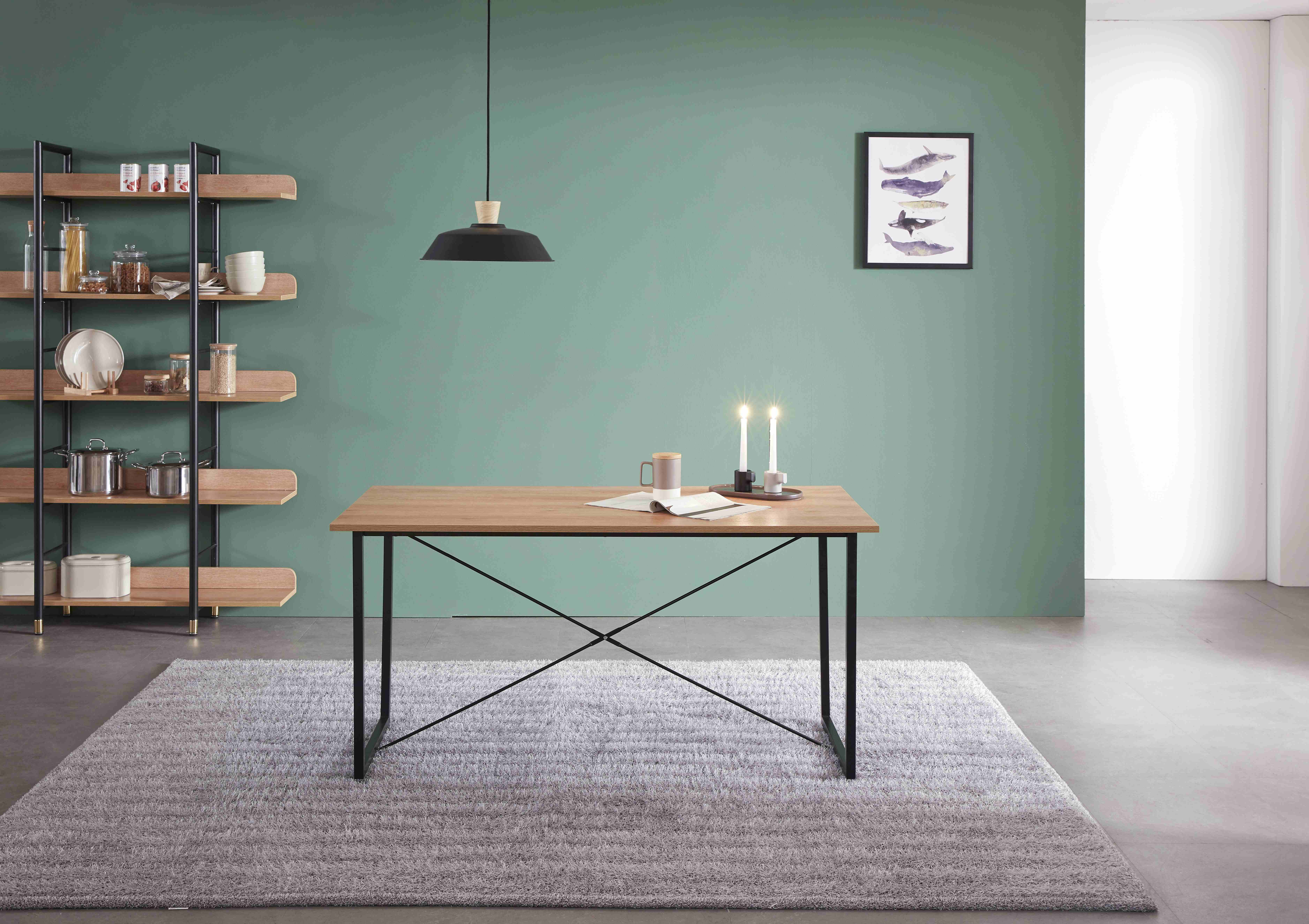 Artistiq Eettafel 'Beni' Acacialook, 140 x 70cm