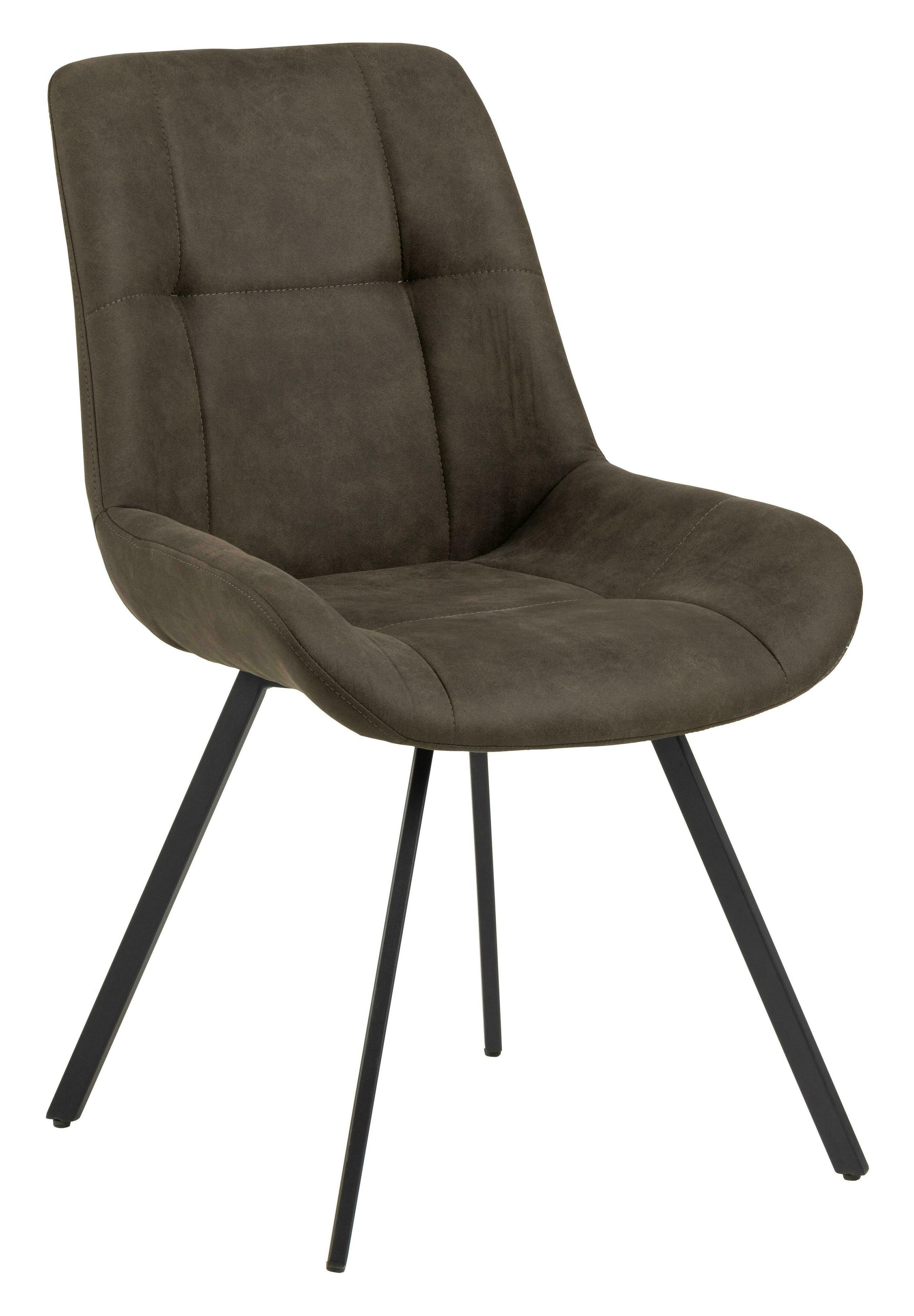 Sohome Eetkamerstoel - set van 2 - Latorra - PU - Antraciet