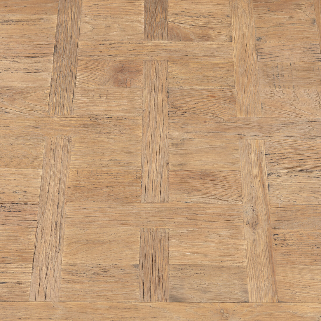 Rivièra Maison Bijzettafel 'Fraser Island' Met dienblad, Eikenhout, 55 x 55cm