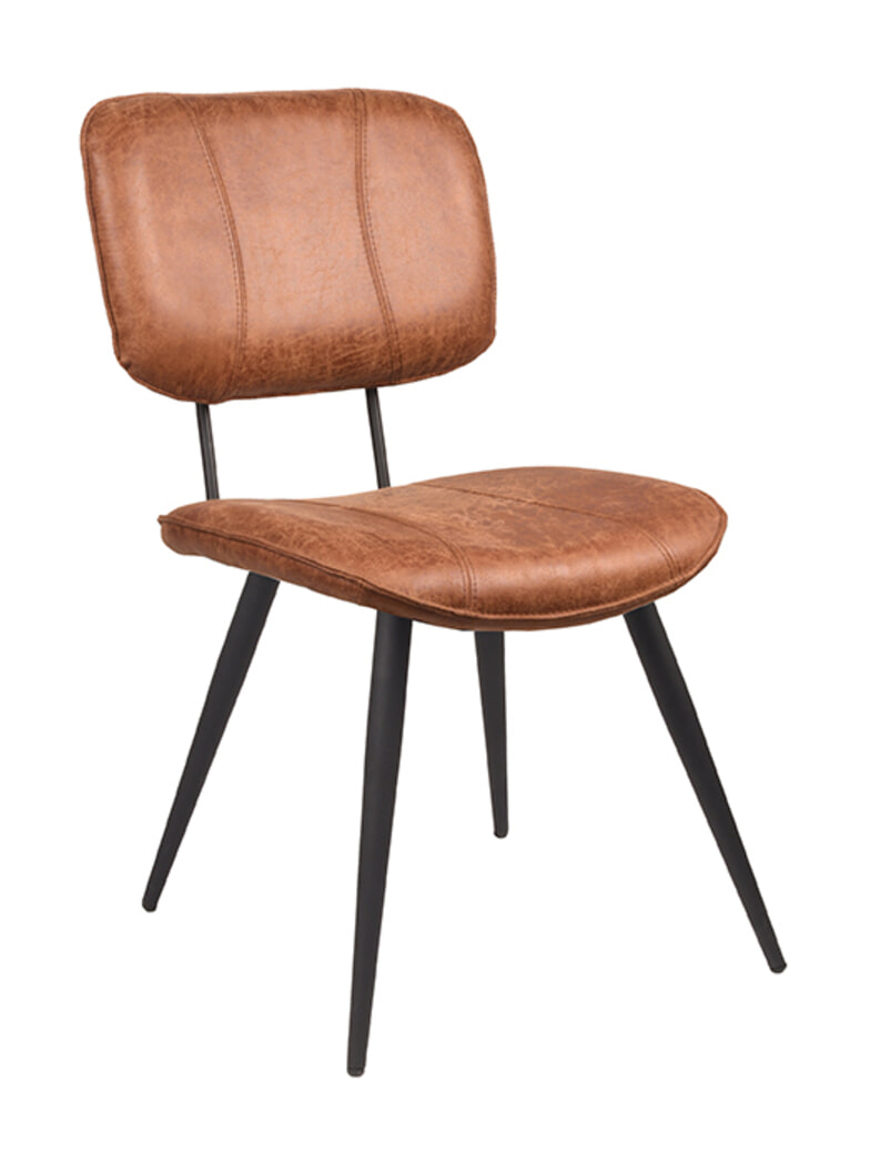 LABEL51 Eetkamerstoel 'Fos' Leer